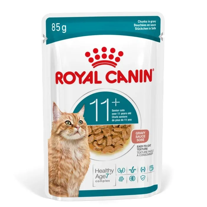 Noutati - Hrana umeda pentru pisici Royal Canin Ageing 11+ Gravy 85 gr