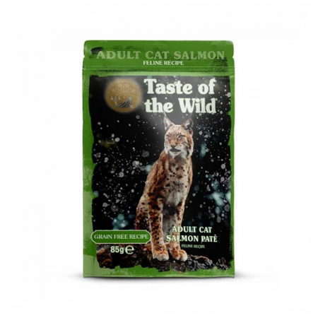 Pisici - Hrana umeda pentru pisici Taste of the Wild Adult Pate cu somon 85 gr