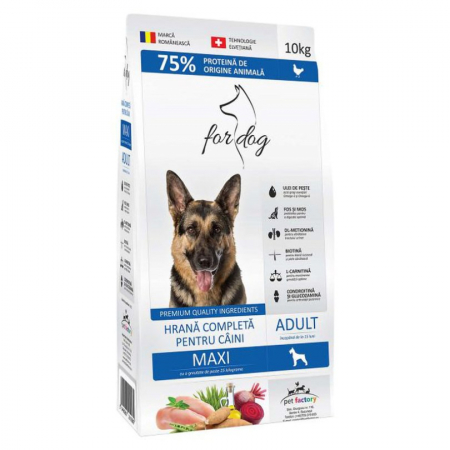 Caine Adult - Hrana uscata pentru caini 4Dog Maxi Adult 10 kg