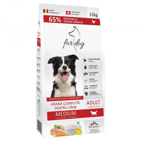 Caine Adult - Hrana uscata pentru caini 4Dog Medium Adult cu pui 10 kg