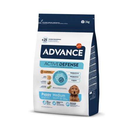 Caine Junior - Hrana uscata pentru caini Advance Medium Puppy Protect 3 kg