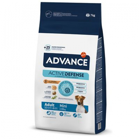 Caine Adult - Hrana uscata pentru caini Advance Mini Adult cu pui & orez