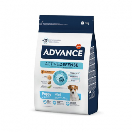 Caine Junior - Hrana uscata pentru caini Advance Mini Puppy Protect 3 kg