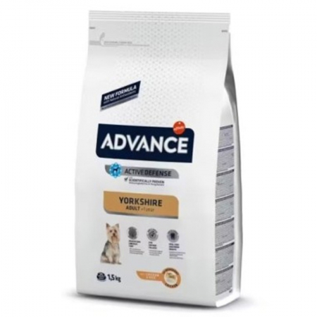 Caine Adult - Hrana uscata pentru caini Advance Yorkshire Terrier cu pui 1,5 kg