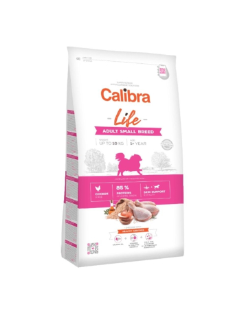 Hrana uscata caini - Hrana uscata pentru caini Calibra Mini Adult cu pui 6 kg