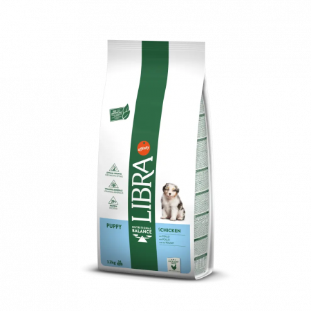 Caine Junior - Hrana uscata pentru caini Libra Puppy cu pui 12 kg