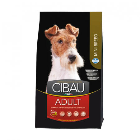 Hrana uscata caini - Hrana uscata pentru caini Cibau Mini Adult cu pui 2,5 kg