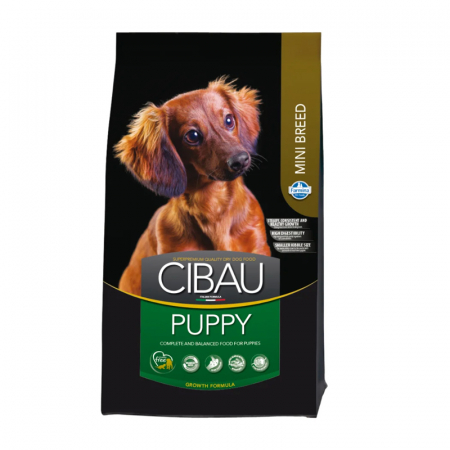 Caine Junior - Hrana uscata pentru caini Cibau Mini Puppy cu pui 2,5 kg
