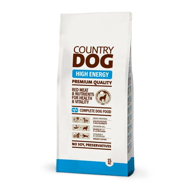 Hrana uscata pentru caini Country High Energy 15 kg