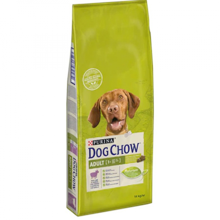 Reduceri - Hrana uscata pentru caini Dog Chow Adult cu miel 14 kg