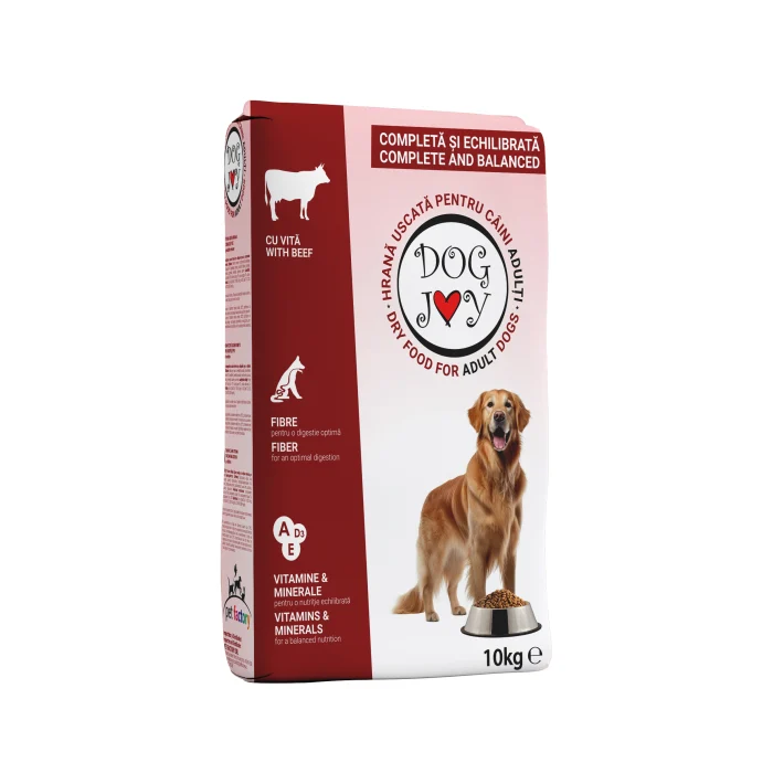 Reduceri - Hrana uscata pentru caini Dog Joy cu vita 10 kg