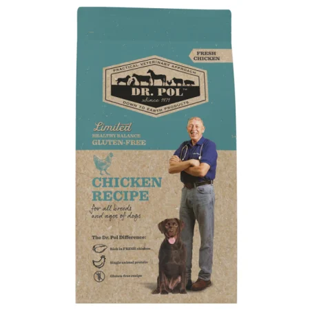 Hrana uscata caini - Hrana uscata pentru caini Dr. Pol Adult cu pui 2 kg