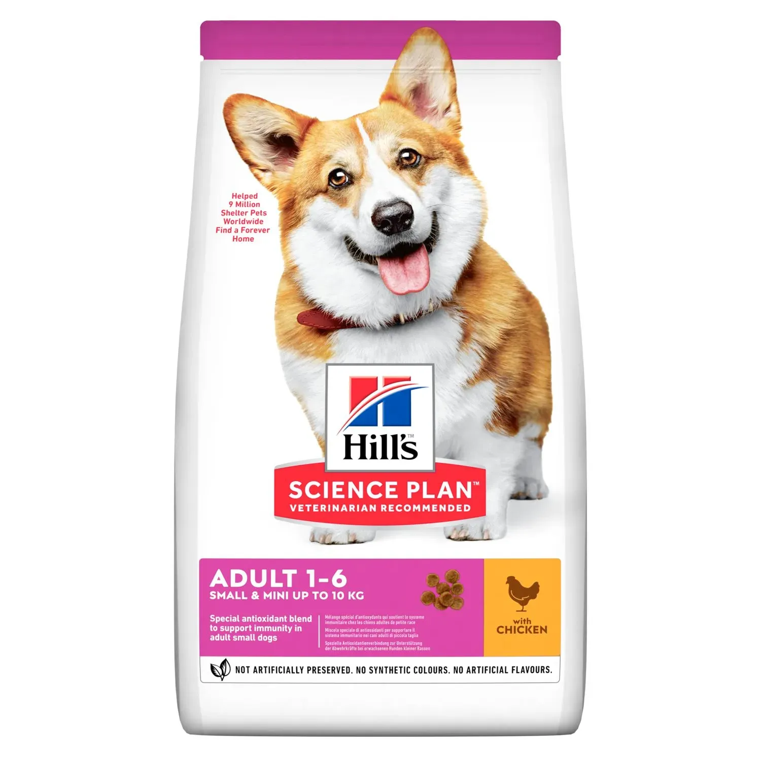 Caini - Hrana uscata pentru caini Hill's SP Small & Mini Adult cu pui 6 kg