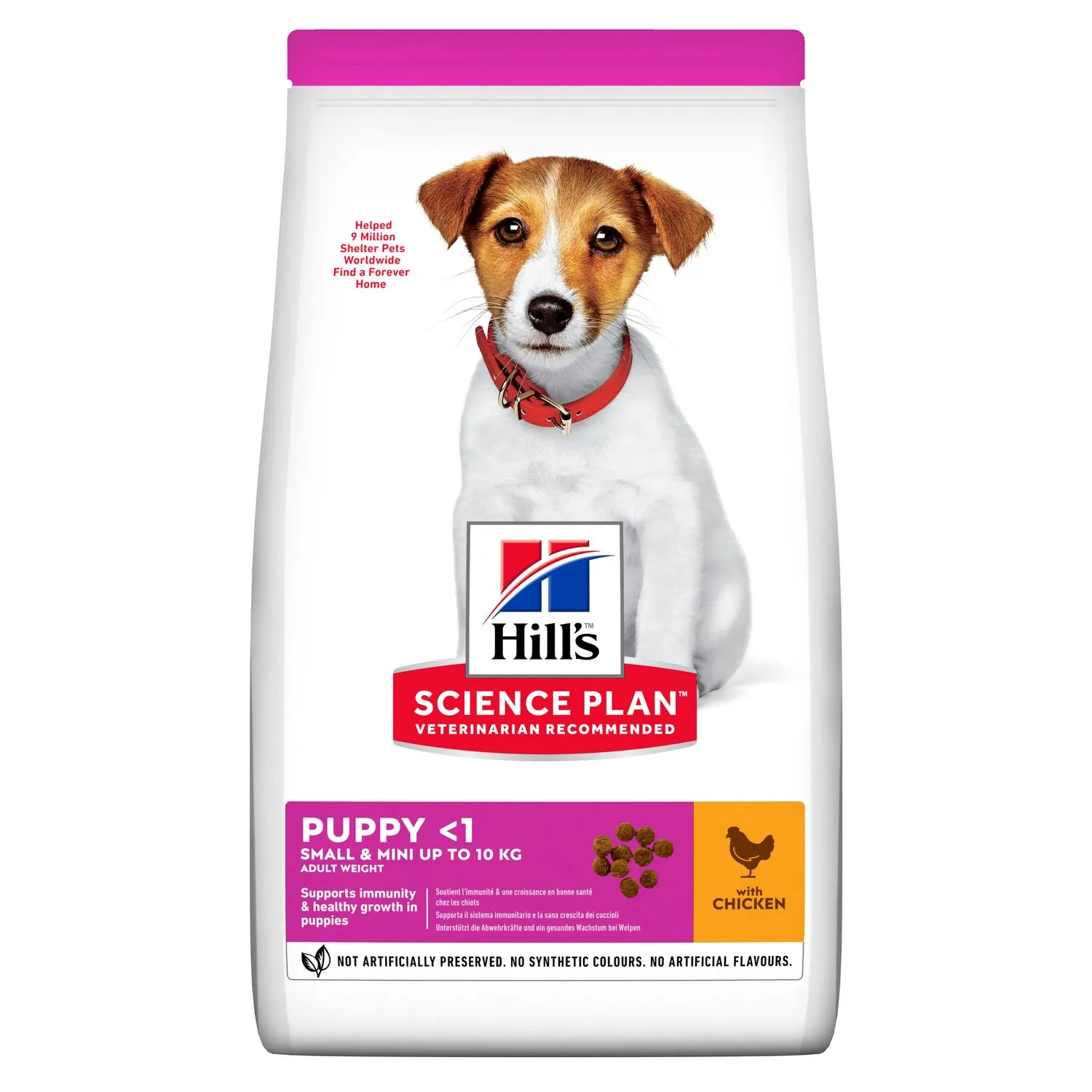 Caine Junior - Hrana uscata pentru caini Hill's SP Small & Mini Puppy cu pui 1,5 kg