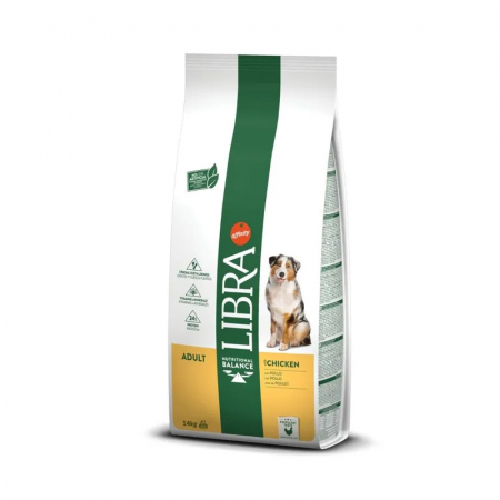 Hrana uscata caini - Hrana uscata pentru caini Libra Adult cu pui 14 kg