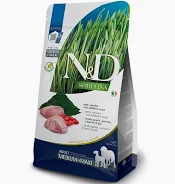 Caini - Hrana uscata pentru caini N&D Medium & Maxi Adult cu miel & spirulina 2 kg