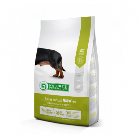 Caine Adult - Hrana uscata pentru caini Nature's Protection Mini Adult cu pui 2 kg