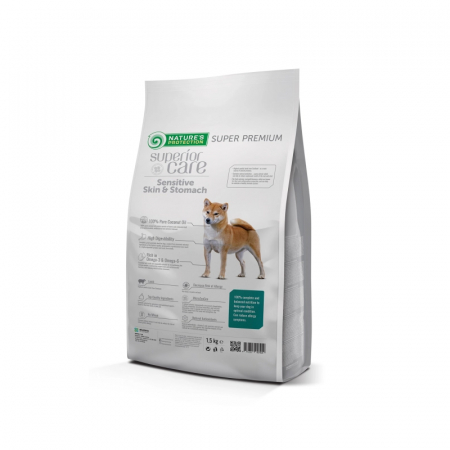 Hrana uscata pentru caini N.P. Superior Care Sensitive Skin & Stomach cu miel 10 kg [1]