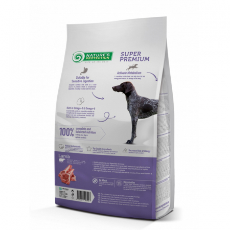 Hrana uscata pentru caini Nature's Protection Adult cu miel 12 kg [1]