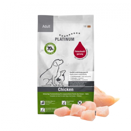 Caine Adult - Hrana uscata pentru caini Platinum Adult cu pui 5 kg