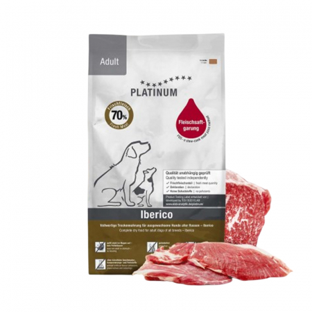 Caine Adult - Hrana uscata pentru caini Platinum Adult Iberico 5 kg