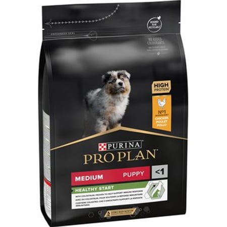 Caini - Hrana uscata pentru caini Pro Plan Medium Puppy cu pui 3 kg