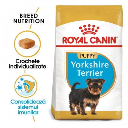 Hrana uscata pentru caini Royal Canin Yorkshire Terrier Junior 500 gr [0]