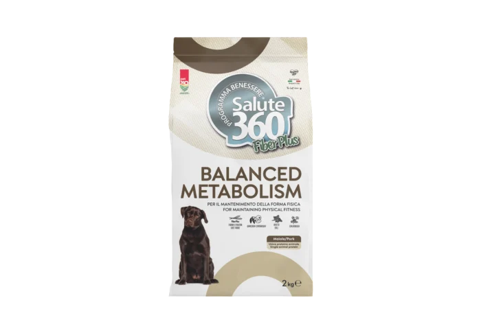 Caine Adult - Hrana uscata pentru caini Salute 360 Balanced Metabolism cu porc 2 kg