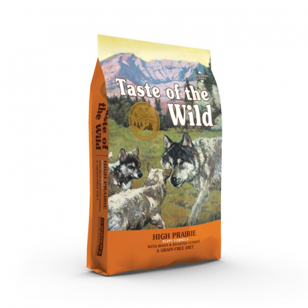 Caine Junior - Hrana uscata pentru caini Taste of the Wild High Prairie Puppy 2 kg