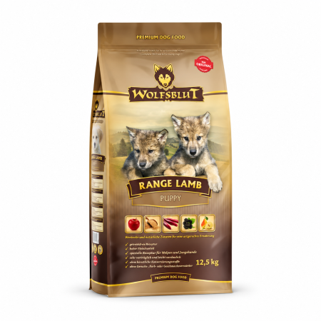 Caine Junior - Hrana uscata pentru caini Wolfsblut Range Puppy cu miel 12,5 kg