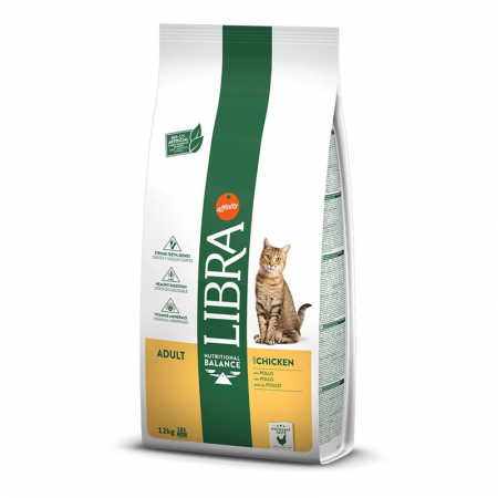Pisici - Hrana uscata pentru pisici Libra Adult cu pui 12 kg