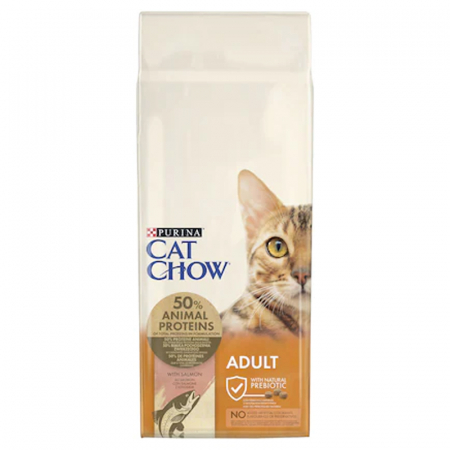 Hrana uscata pentru pisici Purina Cat Chow cu somon 15 kg [1]