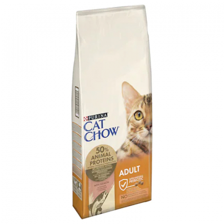 Hrana uscata pentru pisici Purina Cat Chow cu somon 15 kg [0]