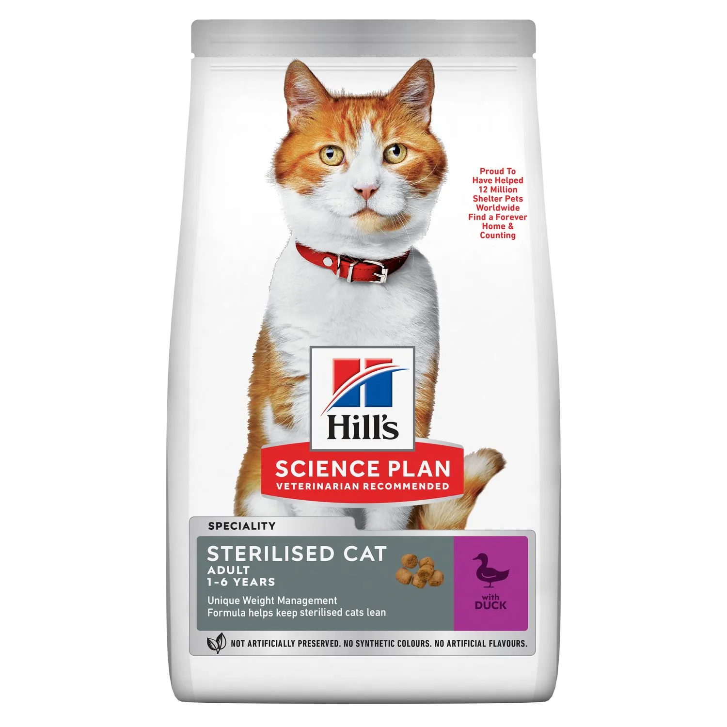 Pisici - Hrana uscata pentru pisici Hill's SP Sterilised cu rata 1,5 kg