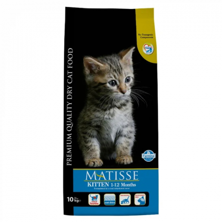 Pisica Junior - Hrana uscata pentru pisici Matisse Kitten cu pui 10 kg