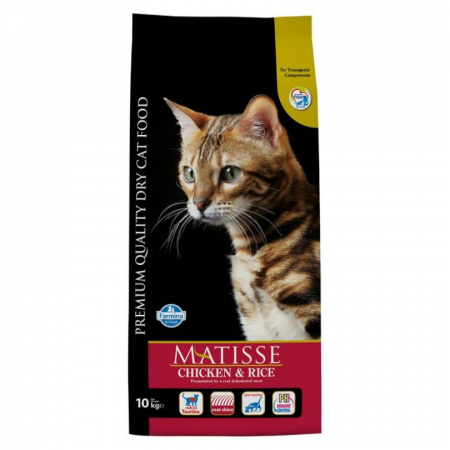Pisica Adult - Hrana uscata pentru pisici Matisse cu pui & orez 10 kg