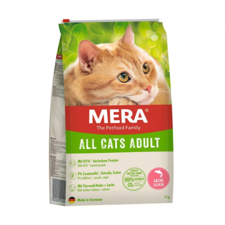 Pisica Adult - Hrana uscata pentru pisici Mera Adult cu somon
