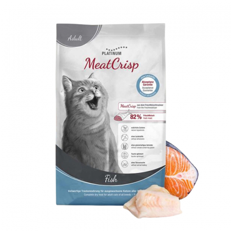 Pisica Adult - Hrana uscata pentru pisici Platinum Meat Crisp Adult cu peste 3 kg