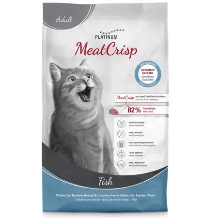 Pisica Adult - Hrana uscata pentru pisici Platium MeatCrisp Adult cu peste 1,5 kg