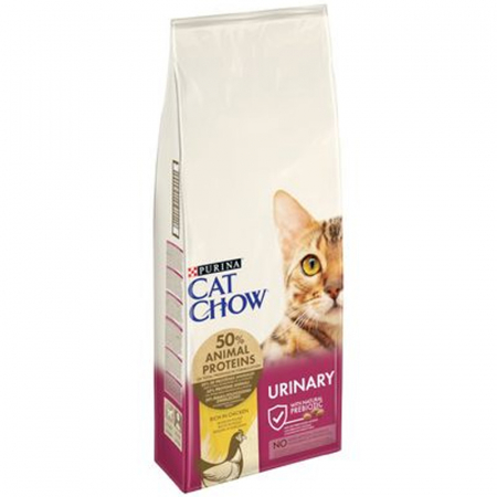 Hrana uscata pentru pisici Purina Cat Chow Urinary cu pui 15 kg
