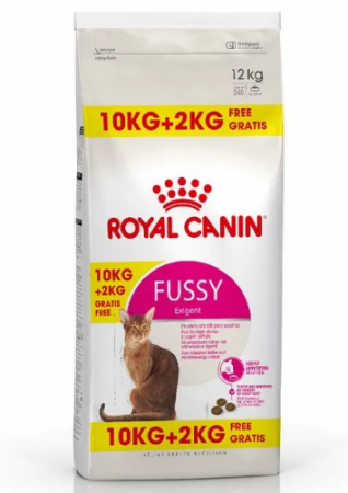 Pisici - Hrana uscata pentru pisici Royal Canin Fussy 10 kg + 2 kg GRATIS