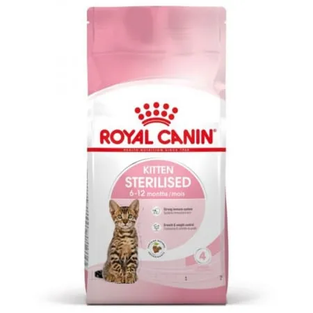 Noutati - Hrana uscata pentru pisici Royal Canin Kitten Sterilised 2 kg