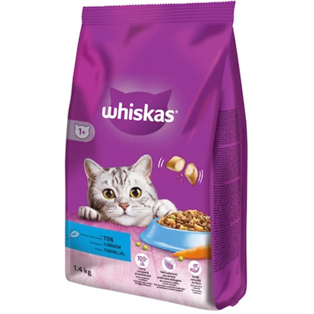 Hrana uscata pentru pisici Whiskas cu ton 1,4 kg [1]