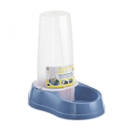 Castroane & boluri - Hranitor / Adapator Stefanplast Break Blue 0,65L