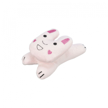 Jucarie din plus Iepuras pentru caini 12 cm [0]