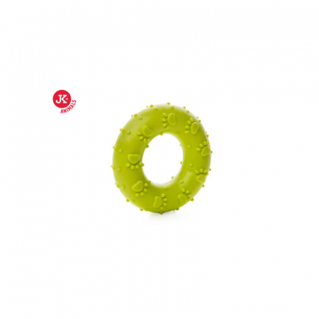 Caini - Jucarie pentru caini Inel verde 7 cm