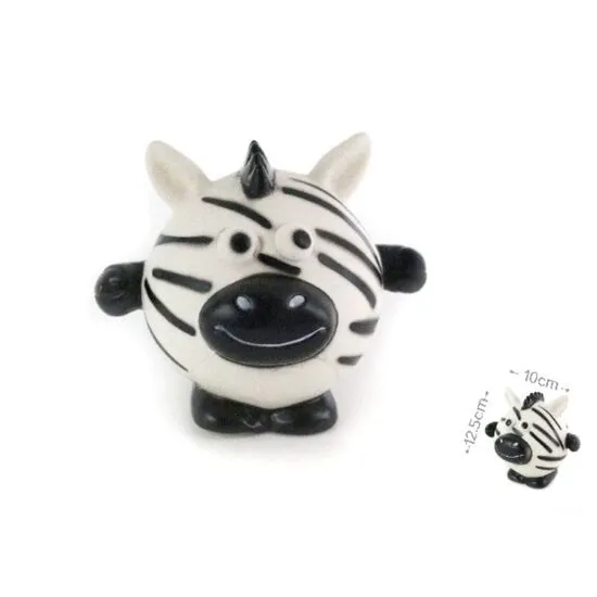 Caini - Jucarie pentru caini Zebra 12,5 x 10 cm