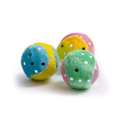 Pisici - Jucarie pentru pisici Minge Spuma 3 buc / set