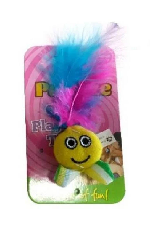 Accesorii pisici - Jucarie pentru pisici Paiatze Galbena 13 cm