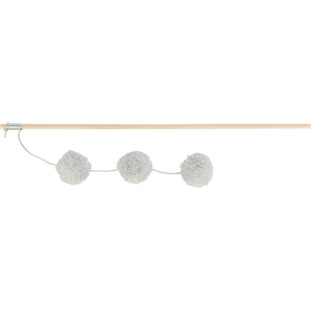 Pisici - Jucarie pentru pisici Undita 3 Mingi Trixie 50 cm